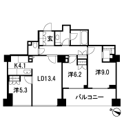Floor: 3LDK + WIC, the occupied area: 89.39 sq m, Price: TBD