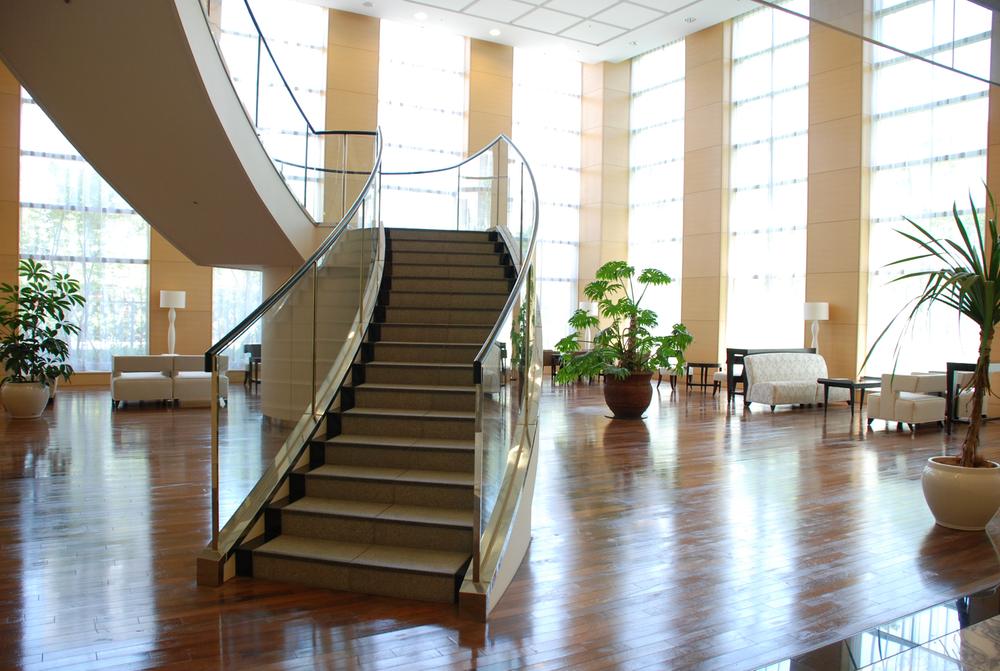 Entrance. Common areas