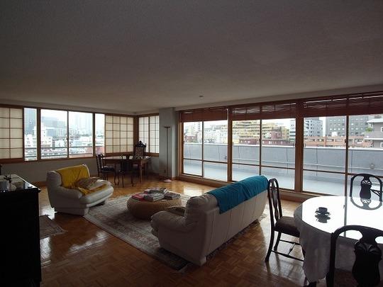 Balcony. Living room window there is airy and there a lot