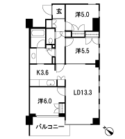 Floor: 3LD ・ K, the occupied area: 80.79 sq m, Price: 99,800,000 yen, now on sale