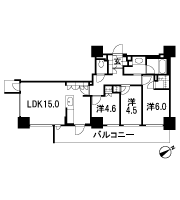 Floor: 3LDK + trunk room, the area occupied: 70.82 sq m, Price: TBD