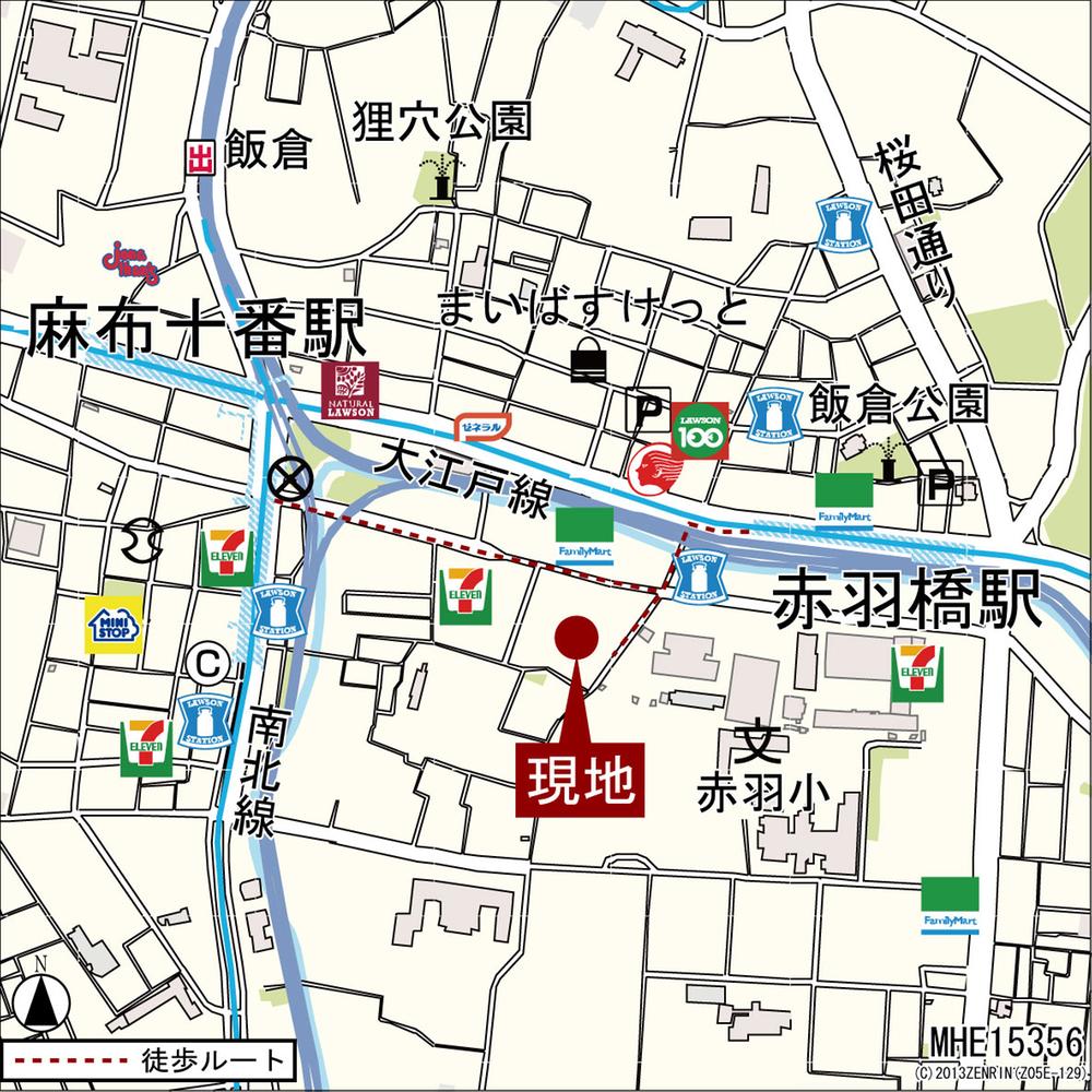 Local guide map