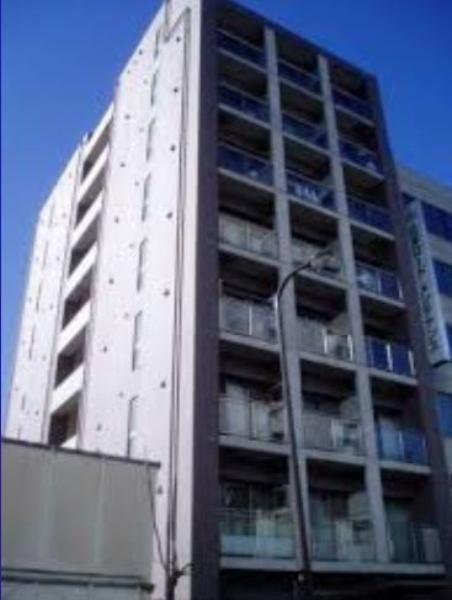Local appearance photo. Steel reinforced concrete 9-story apartment