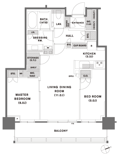 Floor: 2LD ・ K + WIC + SIC + S, the occupied area: 62.15 sq m, Price: TBD