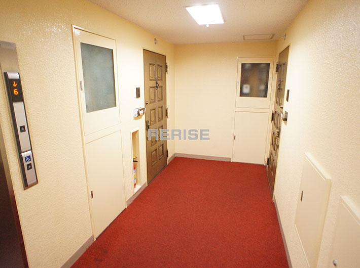 Other common areas. Among the corridor carpets are laid