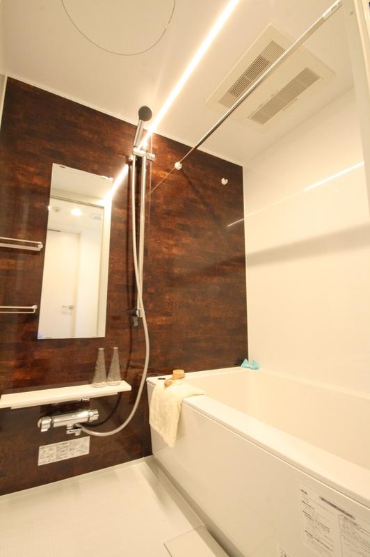 Bathroom. Example of construction