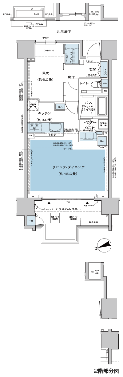 Floor: 1LD ・ K + WIC (walk-in closet), the occupied area: 54.78 sq m, Price: TBD