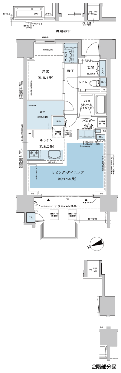 Floor: 1LD ・ K + N (storeroom) + WIC (walk-in closet), the occupied area: 54.78 sq m, Price: TBD