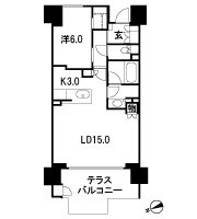 Floor: 1LD ・ K + WIC (walk-in closet), the occupied area: 54.78 sq m, Price: TBD