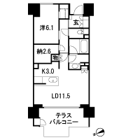 Floor: 1LD ・ K + N (storeroom) + WIC (walk-in closet), the occupied area: 54.78 sq m, Price: TBD