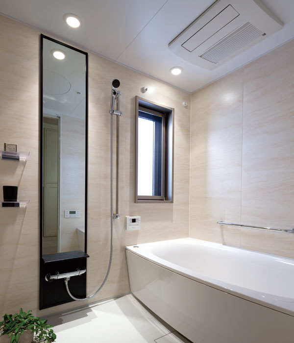 Bathing-wash room.  [Bathroom] Also abundantly available bathroom with a window. You can enjoy a refreshing bath time by natural ventilation. ( ※ Except for some type)