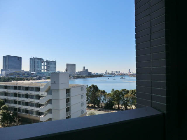 Balcony. Balcony nature of wind is pleasant