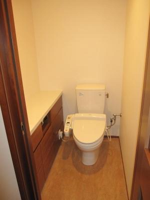 Toilet. With Washlet.