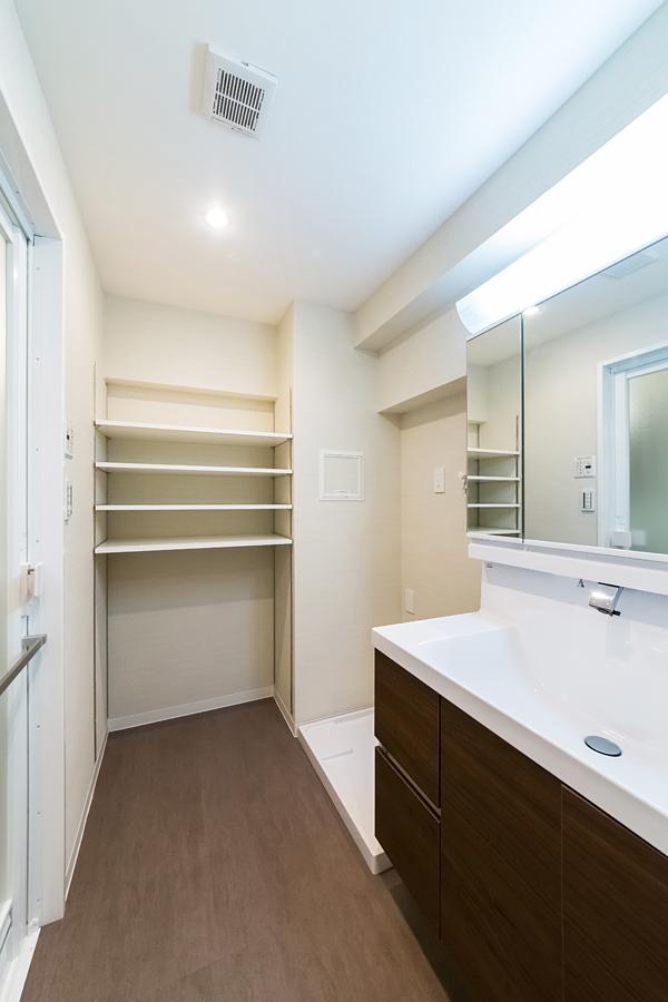 Wash basin, toilet. LIXIL made vanity