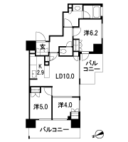 Floor: 3LDK, occupied area: 67.05 sq m, Price: 72,900,000 yen, now on sale