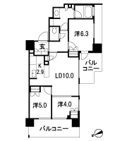 Floor: 3LDK, occupied area: 67.26 sq m, Price: 82,100,000 yen, now on sale