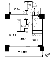 Floor: 3LDK, occupied area: 68.74 sq m, Price: 88,800,000 yen, now on sale