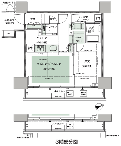 Floor: 1LD ・ K + WIC (walk-in closet), the occupied area: 45.01 sq m, Price: TBD