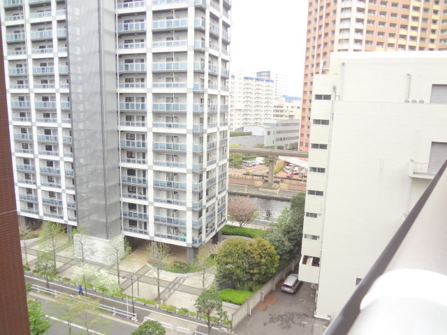 View. Canal is seen Shibaura
