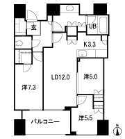 Floor: 3LDK + WIC + SC, occupied area: 81.68 sq m, Price: TBD