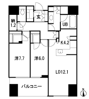 Floor: 2LDK + N + 2WIC + SC, the area occupied: 80.6 sq m, Price: TBD