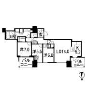Floor: 3LDK + N + WIC, the occupied area: 92.57 sq m, Price: TBD