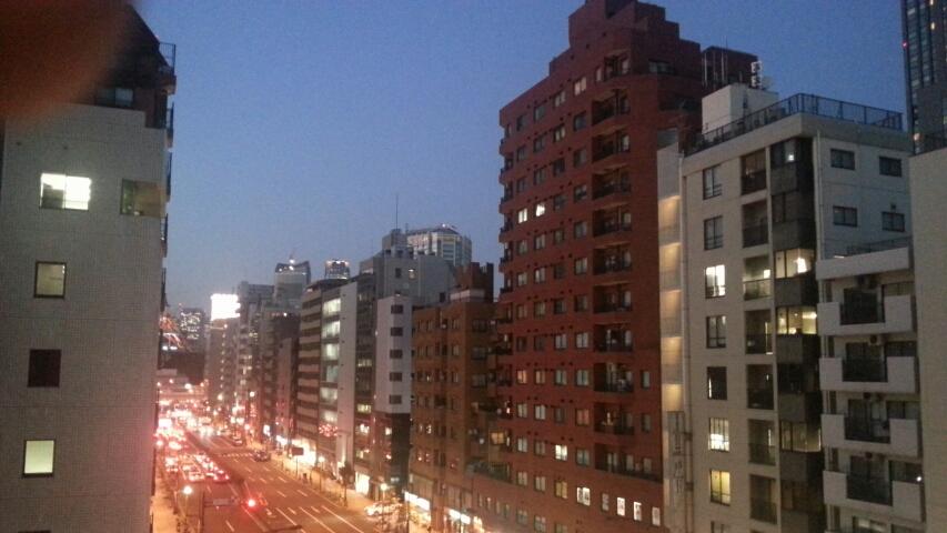 View photos from the dwelling unit. Akabanebashi direction of night view!