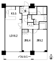 Floor: 2LDK, occupied area: 90.84 sq m, Price: 74,880,000 yen, now on sale