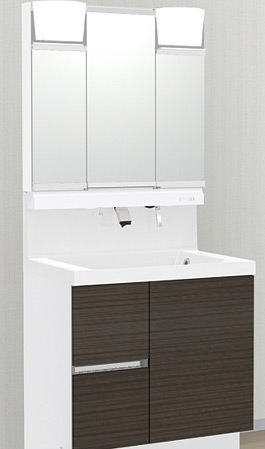 Bathing-wash room.  [Bathroom vanity] We have prepared a stylish wash basin that can be used to wash space broadly effective for compact design. (A ~ Except G type)