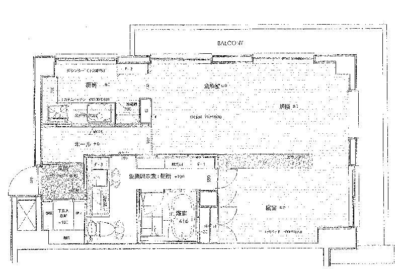 Floor plan. 1LDK, Price 35 million yen, Occupied area 50.12 sq m , Balcony area 13.3 sq m