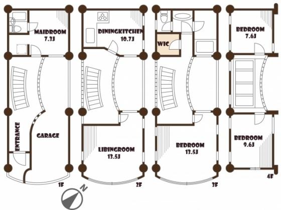 Floor plan. 220 million yen, 3LDK, Land area 99.17 sq m , Building area 184.52 sq m