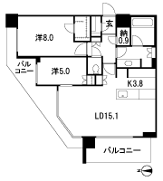 Floor: 2LDK + WIC + SIC + N, the occupied area: 73.72 sq m, Price: TBD