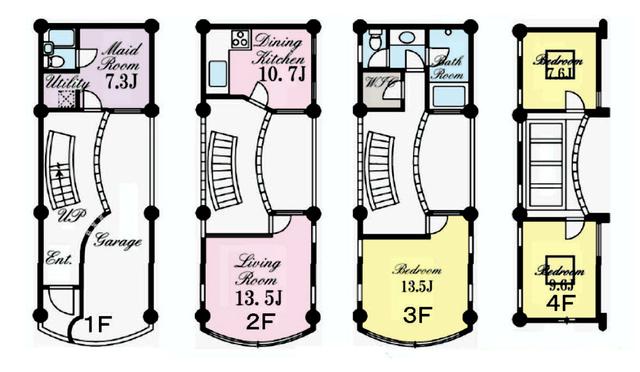 Floor plan. 220 million yen, 4LDK, Land area 99.17 sq m , Building area 184.52 sq m floor plan