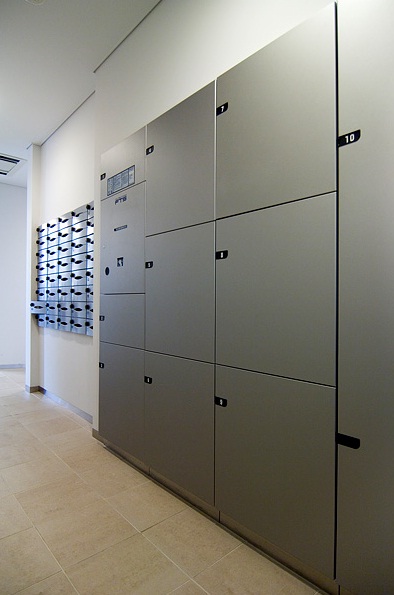 Other common areas. Home delivery locker