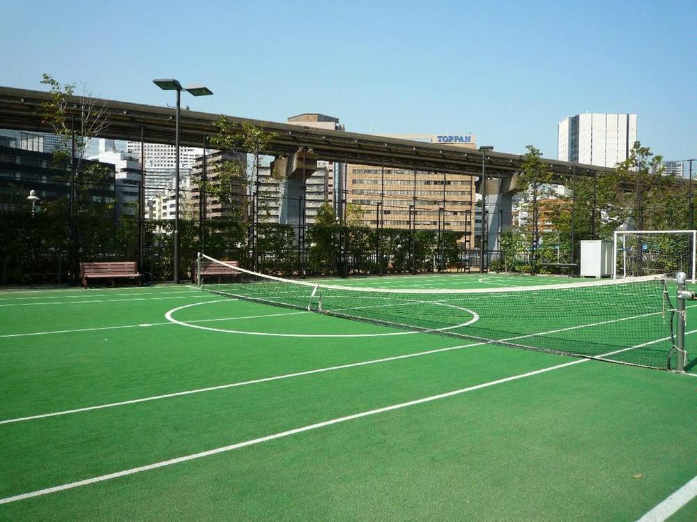 Other common areas. Tennis court