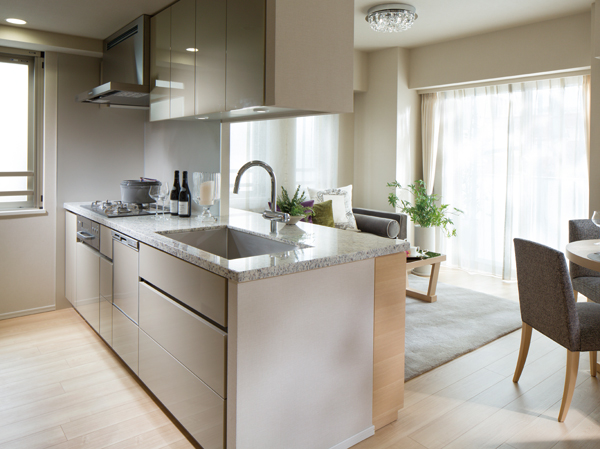 Kitchen.  [M type kitchen] Fully equipped and specifications that combines high functionality to support life.