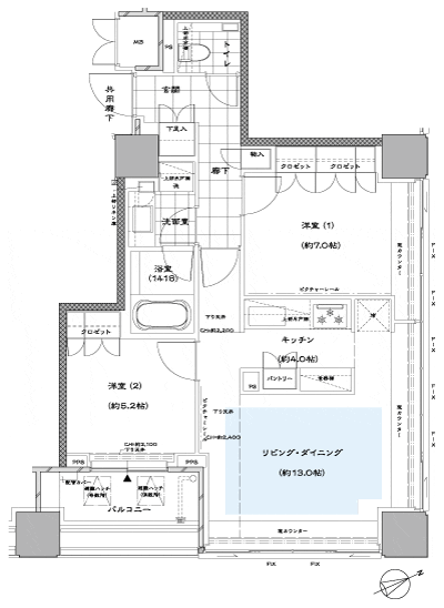 Floor: 2LDK, occupied area: 67.31 sq m, Price: TBD