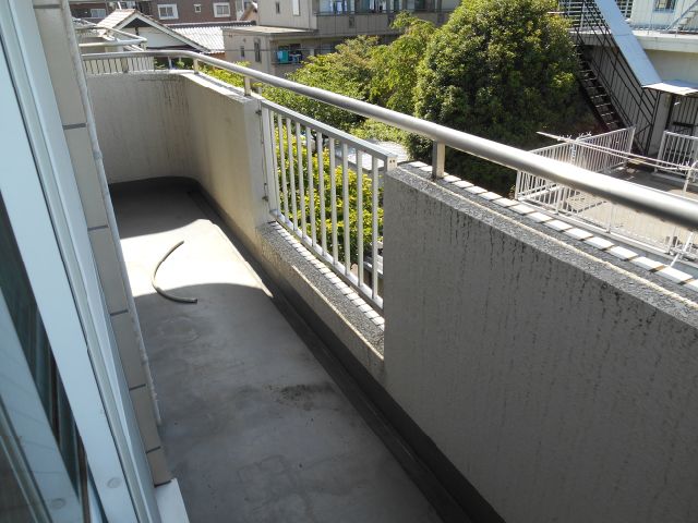 Balcony. It is south-facing veranda