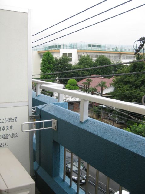 Balcony. Sunny