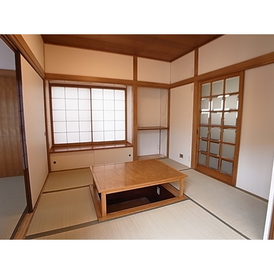 Living and room. Japanese-style image