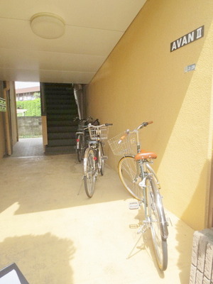 Other common areas. Bicycle parking space