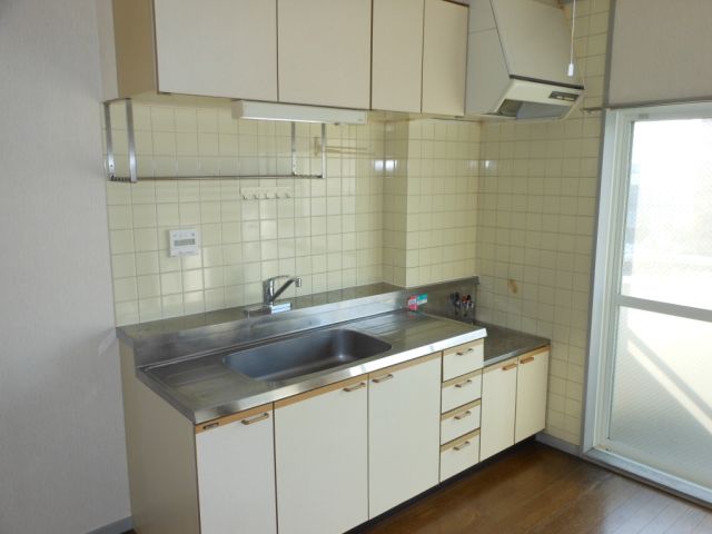 Kitchen. Bright kitchen, facing the south