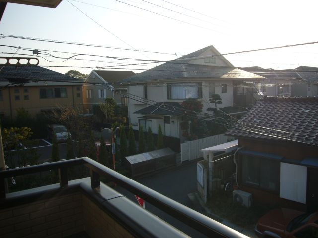 Balcony. Laundry is Jose on the veranda