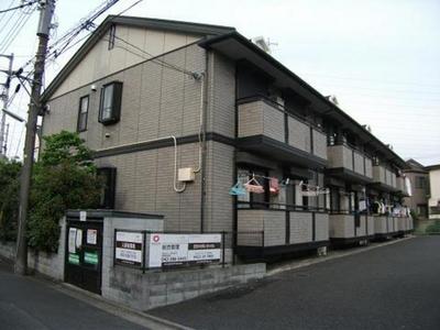 Building appearance. Daiwa House of rental housing has bus service to Kichijoji Station D-roo