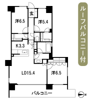 Floor: 3LDK + FC + WIC, the occupied area: 83.05 sq m, Price: 56,980,000 yen, now on sale