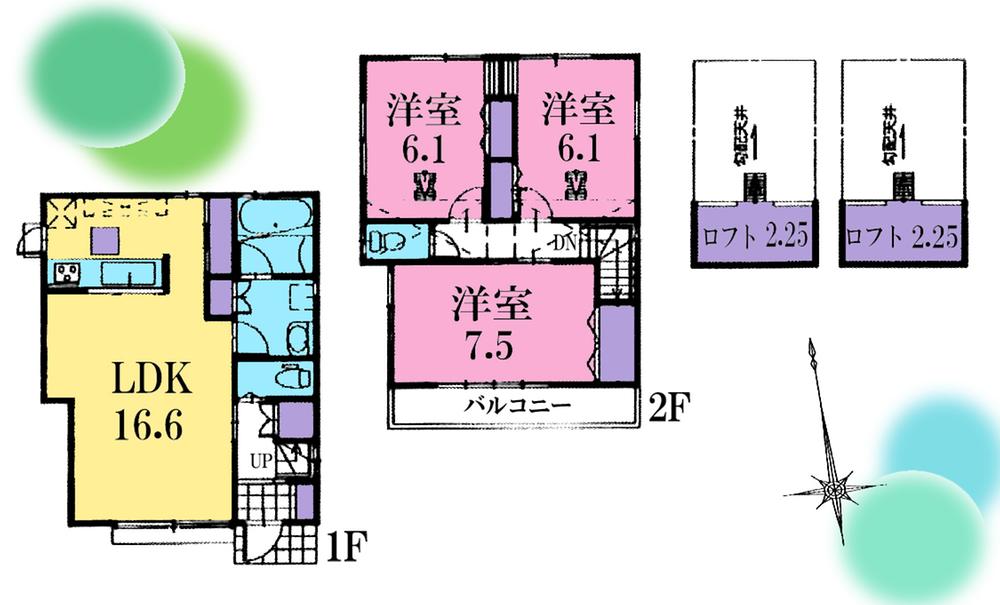 Floor plan. (10 Building), Price 49,800,000 yen, 3LDK, Land area 105.2 sq m , Building area 83.16 sq m