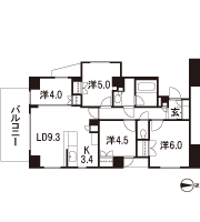 Floor: 4LDK, occupied area: 71.56 sq m, Price: 54,700,000 yen ~ 61,600,000 yen, now on sale