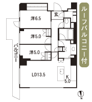 Floor: 3LDK + SIC, the occupied area: 84.14 sq m, Price: TBD