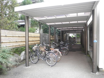 Other common areas. On-site bicycle parking space