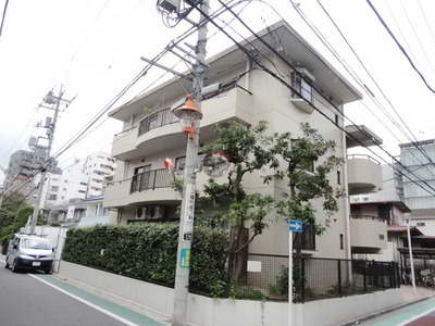 Building appearance. Mitaka Station within walking distance